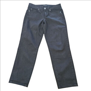 Women's Calvin Klein Jeans Skinny Crop Pants Size 8 Black